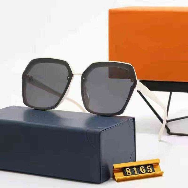 21 mens sun glasses luxury designer sunglasses man retro fashion style square frameless uv400 lens metal sunglass with box free, White;black